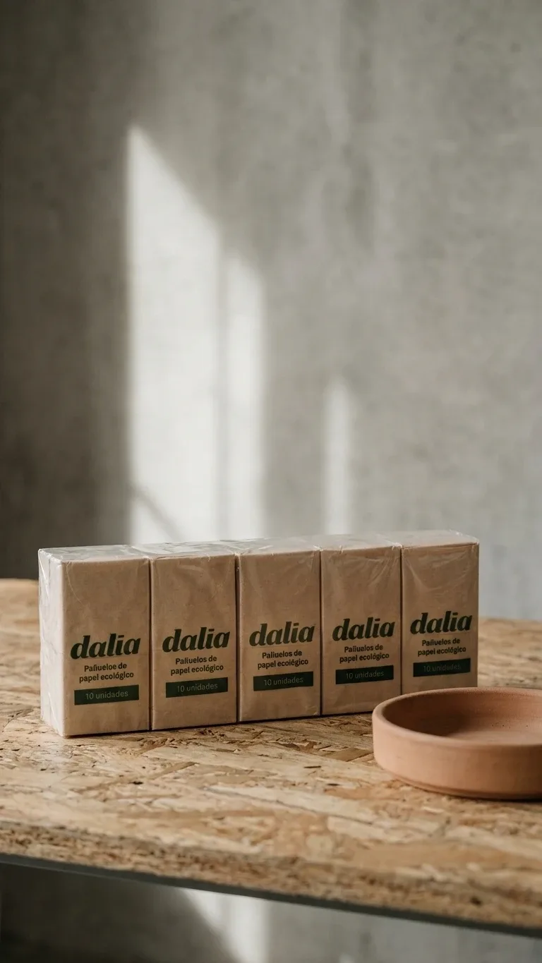 Paquetes de pañuelos de bolsillo Dalia