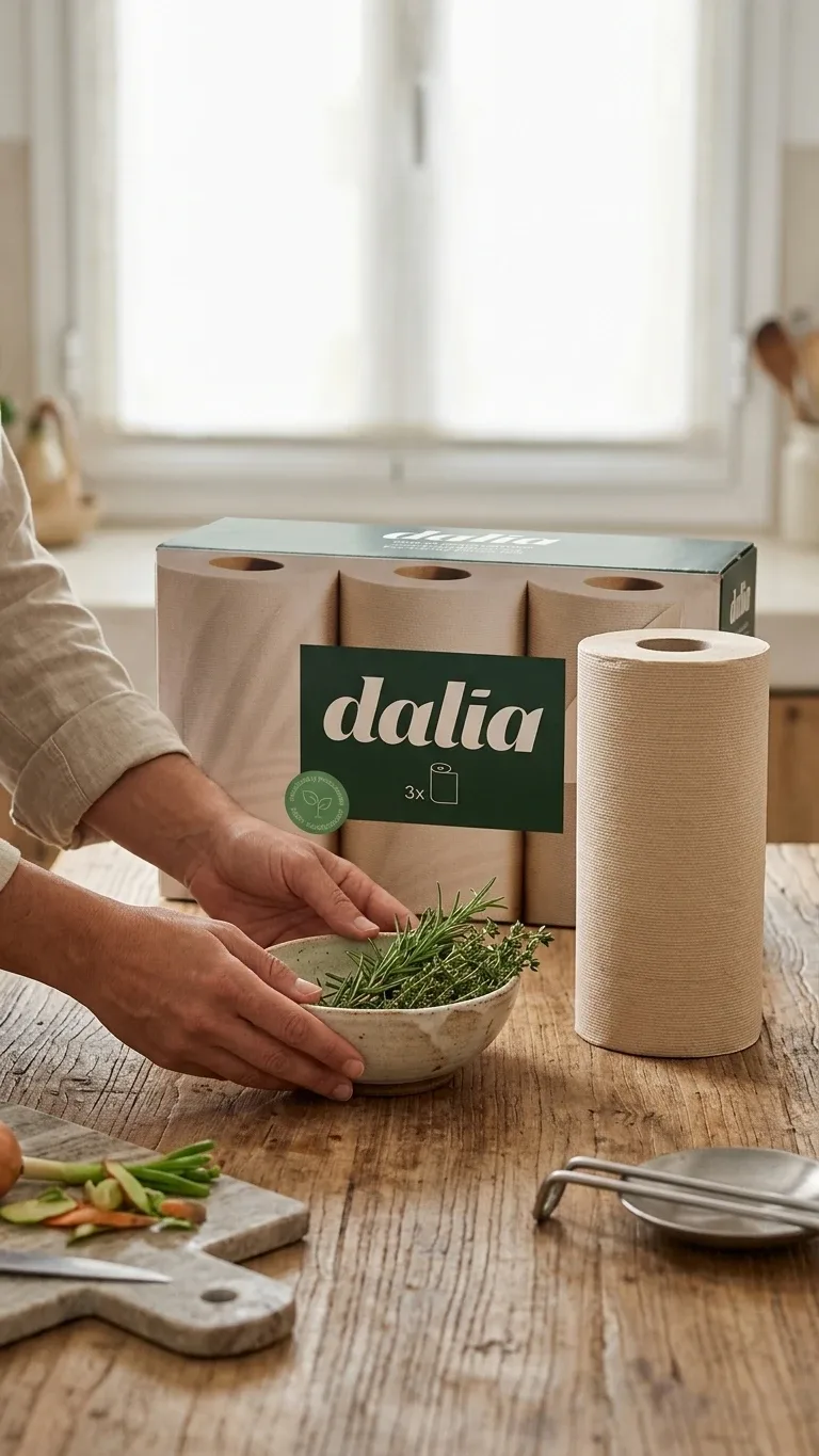 Estuche de 3 rollos de papel de cocina Dalia