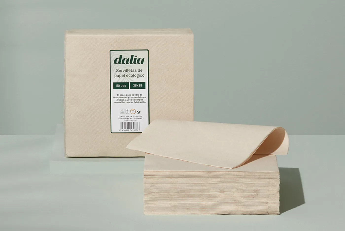 Paquete de 50 servilletas Dalia
